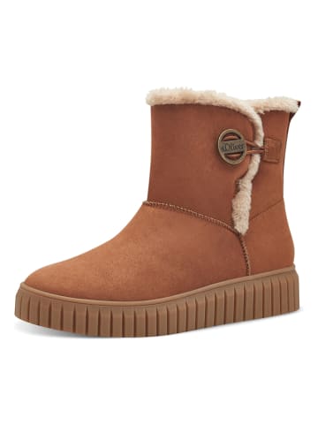 s.Oliver Boots in Hellbraun