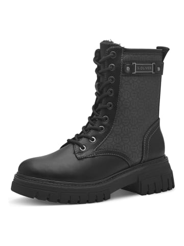 s.Oliver Boots in Schwarz