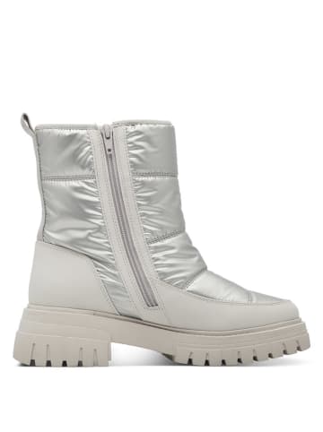 s.Oliver Winterboots zilverkleurig