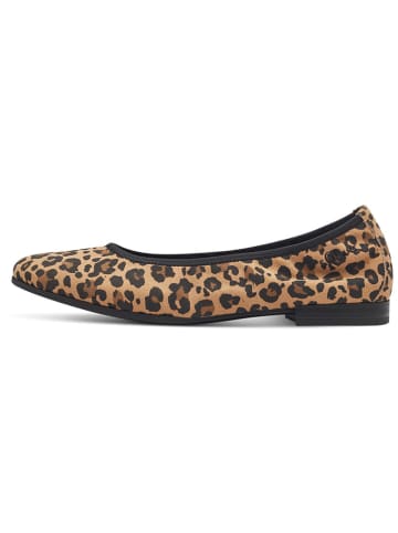 s.Oliver Ballerinas in Beige/ Hellbraun/ Dunkelbraun