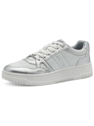 s.Oliver Sneakers in Grau/ Weiß