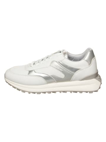s.Oliver Sneakersy w kolorze biało-srebrnym