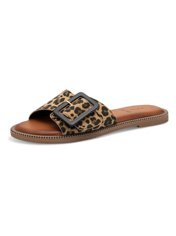 s.Oliver Pantoletten in Hellbraun/ Schwarz