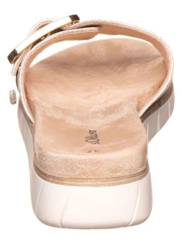 s.Oliver Pantoletten in Gold