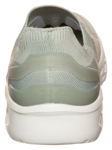 s.Oliver Sneakers in Hellgrün