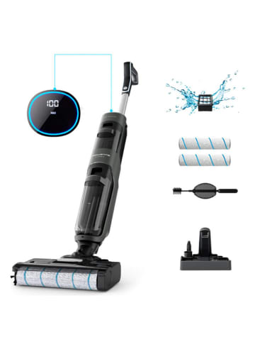 Rowenta Nass-Trocken-Akkusauger GZ5037 "X-Clean" in Anthrazit