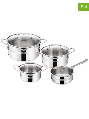Tefal 7tlg. Set: Edelstahl-Kochgeschirr "Cook Smart"