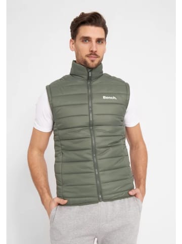 Bench Doorgestikte bodywarmer "Bullard" kaki