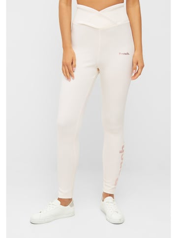 Bench Legginsy sportowe "Leena" w kolorze białym