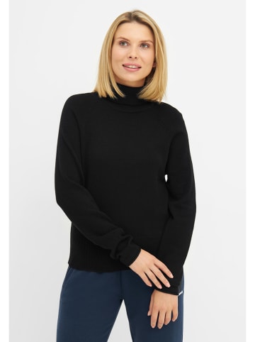 Bench Rollkragenpullover "Johanna" in Schwarz