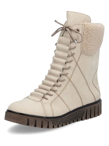 rieker Winterstiefel in Creme