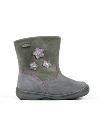 Richter Shoes Leren winterboots grijs