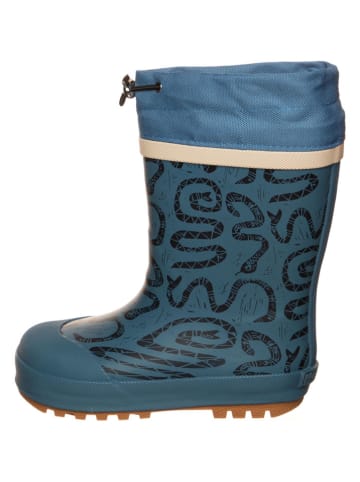 POM POM Gummistiefel in Dunkelblau