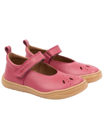 POM POM Leder-Barfußschuhe in Pink
