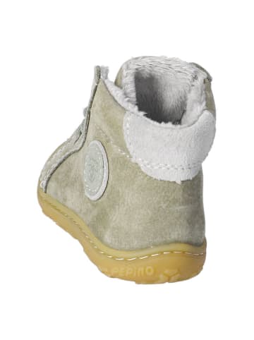 PEPINO Leder-Lauflernschuhe "Georgie" in Grau