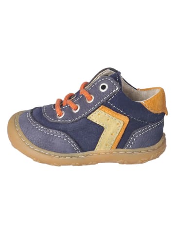 PEPINO Leder-Boots "Samy" in Dunkelblau