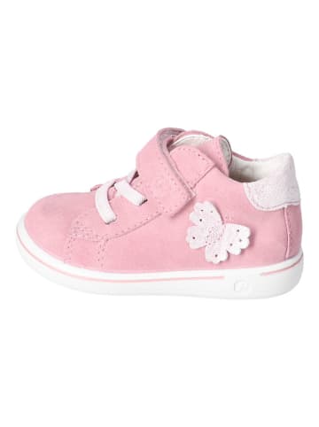 PEPINO Leder-Boots in Rosa