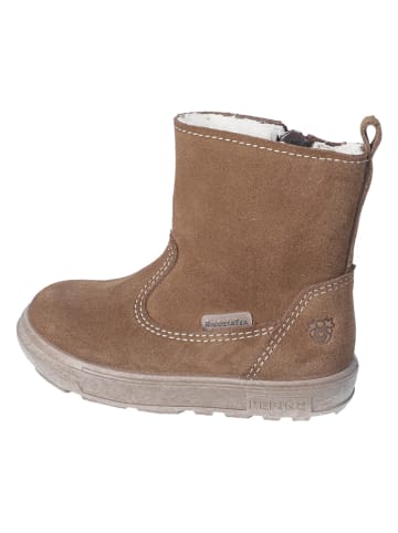 PEPINO Leder-Stiefel "Ciry S" in Hellbraun