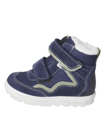 PEPINO Leder-Winterboots "Paul" in Dunkelblau