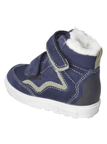 PEPINO Leder-Winterboots "Paul" in Dunkelblau