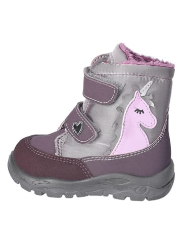 PEPINO Winterboots "Nane-S" in Grau/ Pflaume