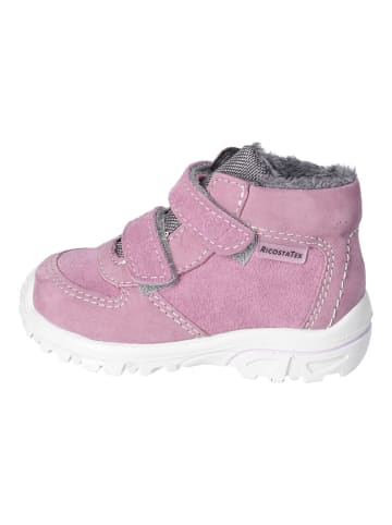 PEPINO Leder-Boots "Lenzi-S" in Rosa