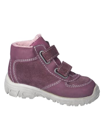 PEPINO Leder-Boots "Lenzi S" in Lila