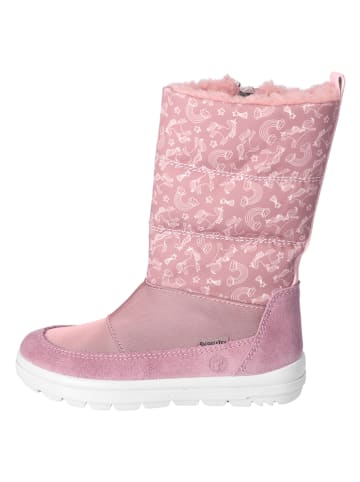 Ricosta Leder-Winterstiefel "Akia" in Rosa