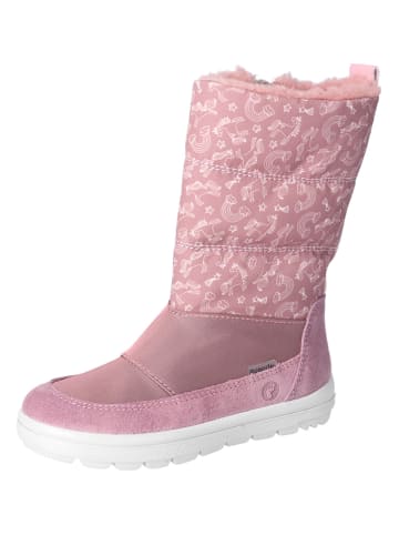 Ricosta Leder-Winterstiefel "Akia" in Rosa