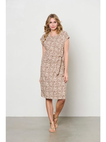 &Co Woman Jurk "Lizzy" beige/lichtbruin