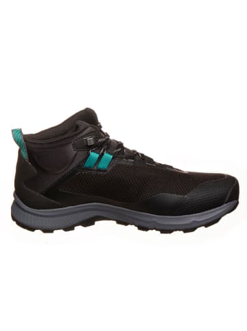 The North Face Wanderschuhe "Cragstone Mid" in Schwarz/ Türkis