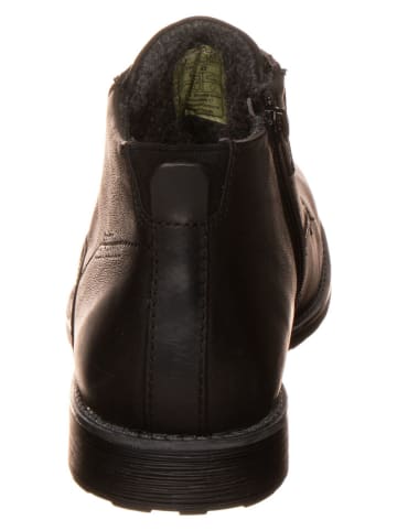 Bugatti Leren boots zwart
