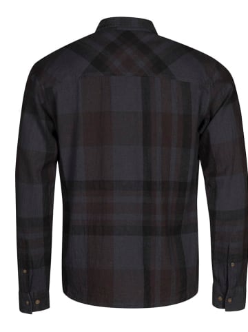 Halti Koszula "Hiker" w kolorze antracytowym