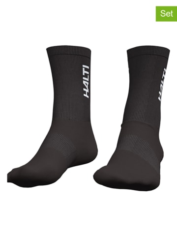 Halti 3-delige set: functionele sokken zwart