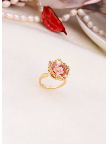 L'Atelier de Gaia Vergold. Ring mit Perlmutt