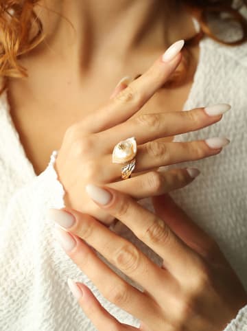 L'Atelier de Gaia Vergold. Ring mit Edelsteinen