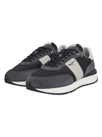 Pepe Jeans FOOTWEAR Sneakersy "Buster Supra" w kolorze czarnym