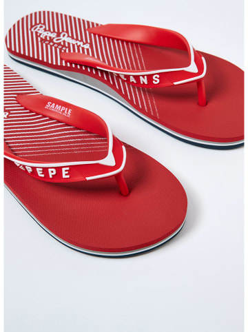 Pepe Jeans FOOTWEAR Zehentrenner in Rot