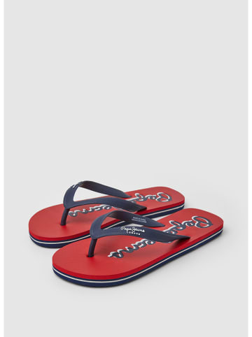 Pepe Jeans FOOTWEAR Japonki w kolorze czerwonym