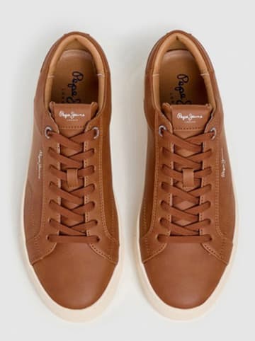 Pepe Jeans FOOTWEAR Sneakers "Joe Basic" lichtbruin