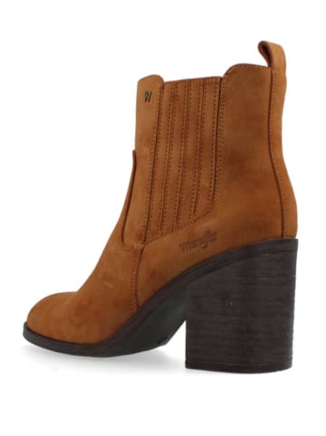 Wrangler Enkellaarzen "Ace" lichtbruin