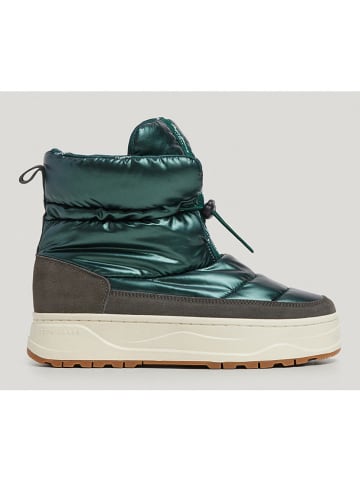 Pepe Jeans FOOTWEAR Botki zimowe "Kore" w kolorze zielonym