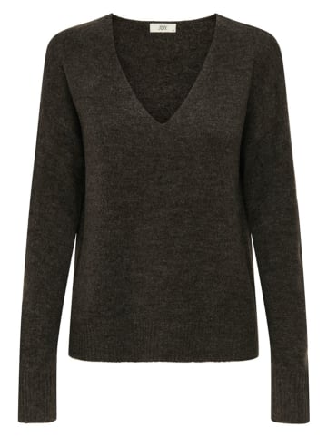 JDY Trui "Elanora" bruin