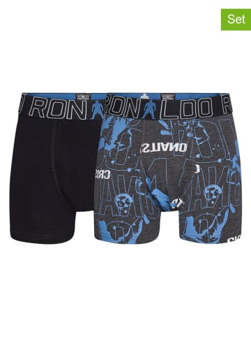 CR7 2er-Set: Boxershorts in Schwarz