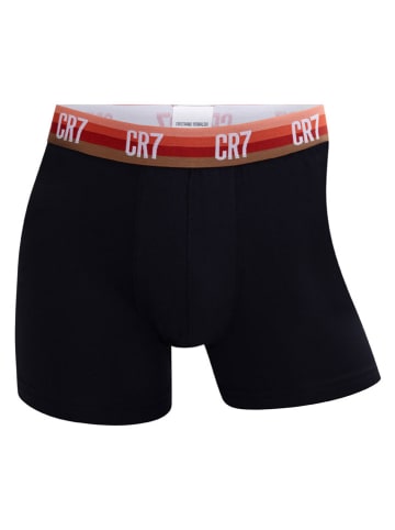 CR7 2er-Set: Boxershorts in Schwarz/ Grau