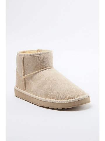 trendyol Enkelboots beige