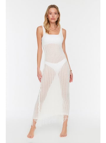 trendyol Sukienka plażowa w kolorze białym