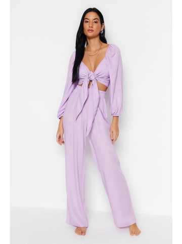 trendyol 2-delige outfit lila