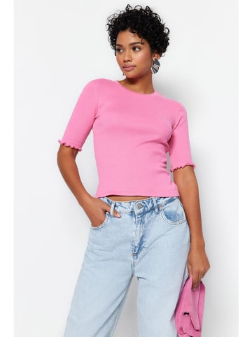 trendyol Shirt in Rosa