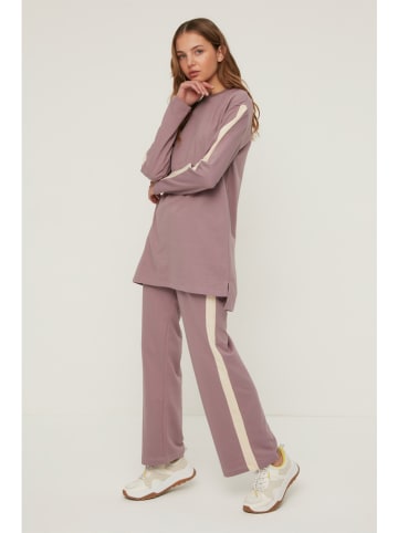 trendyol 2tlg. Trainingsanzug in Lila